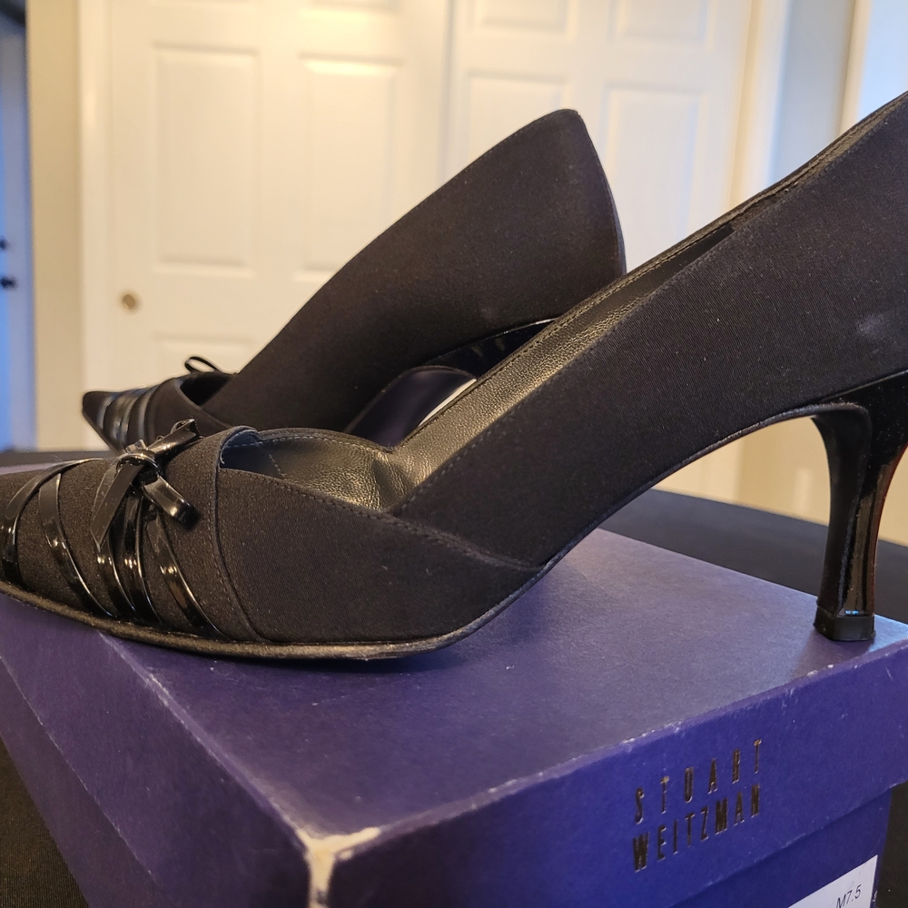 Stuart Weitzman Black Women's Heels